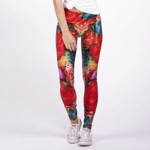 Goldsheep Floral Legging - Small
